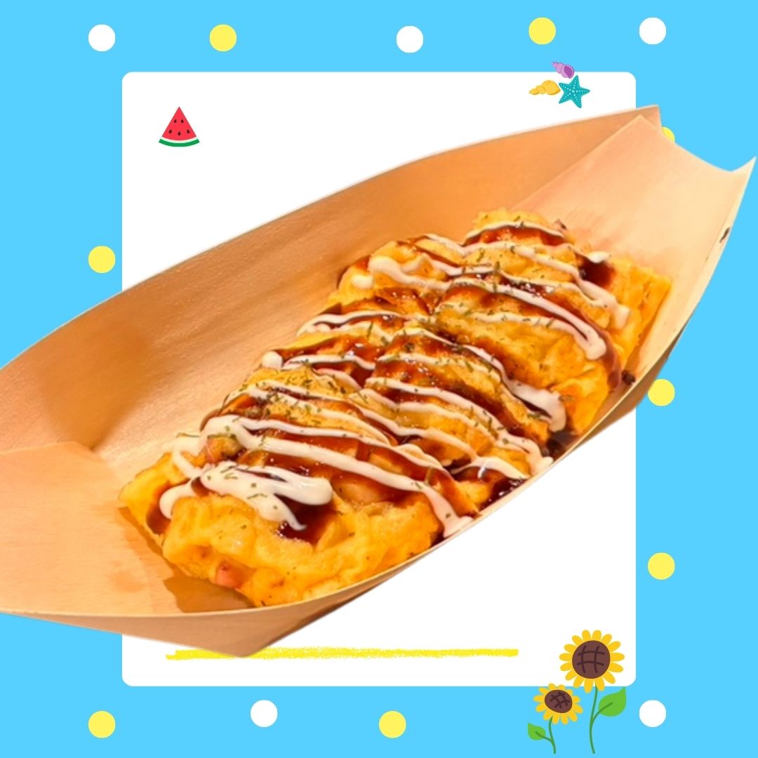 たこ焼風鉄板焼