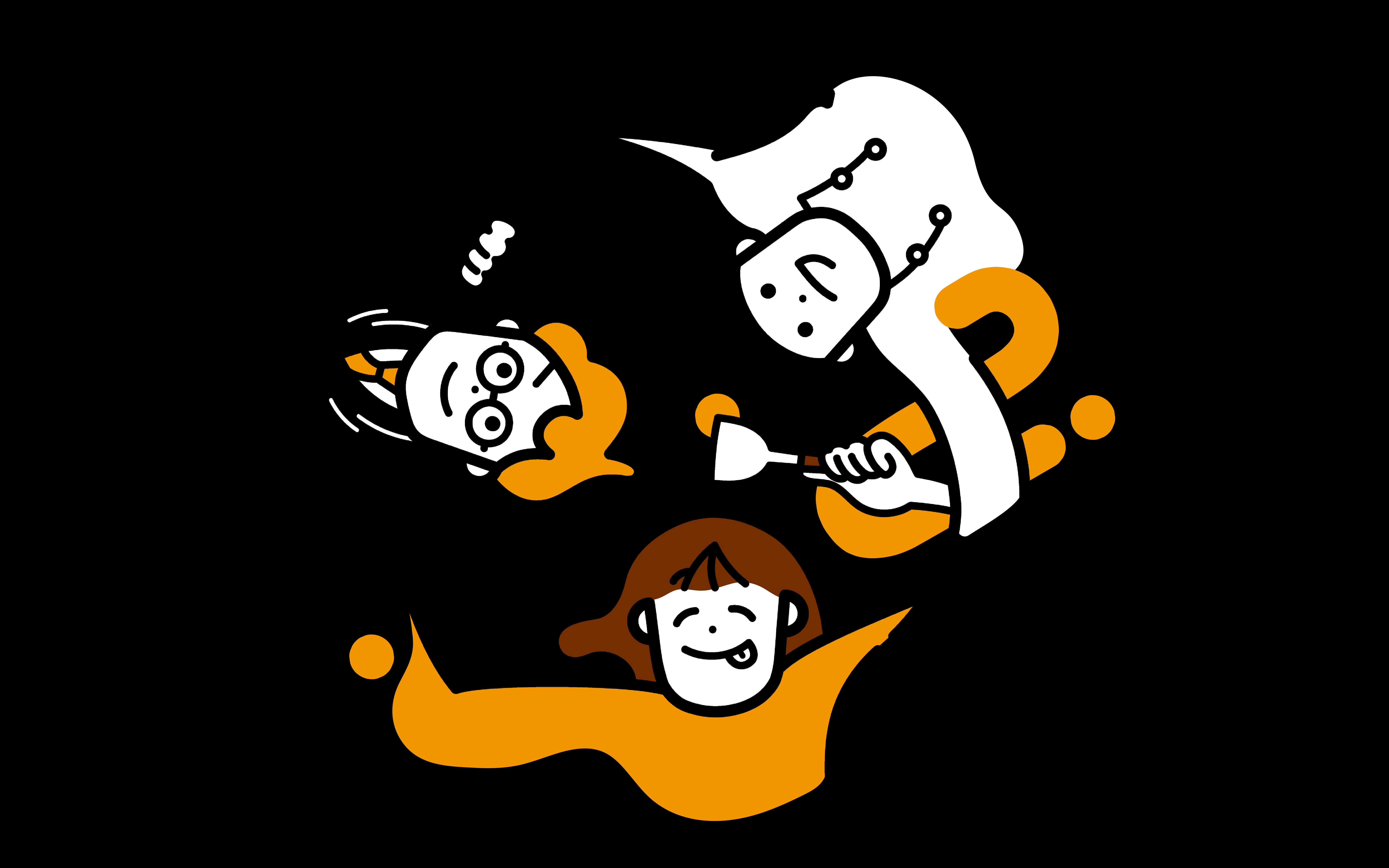 楽しむイラスト